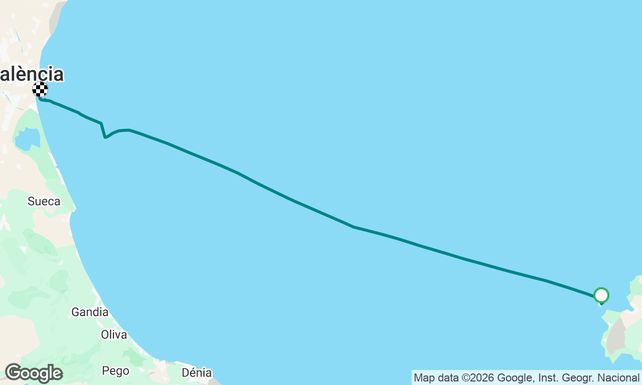 Voyage map