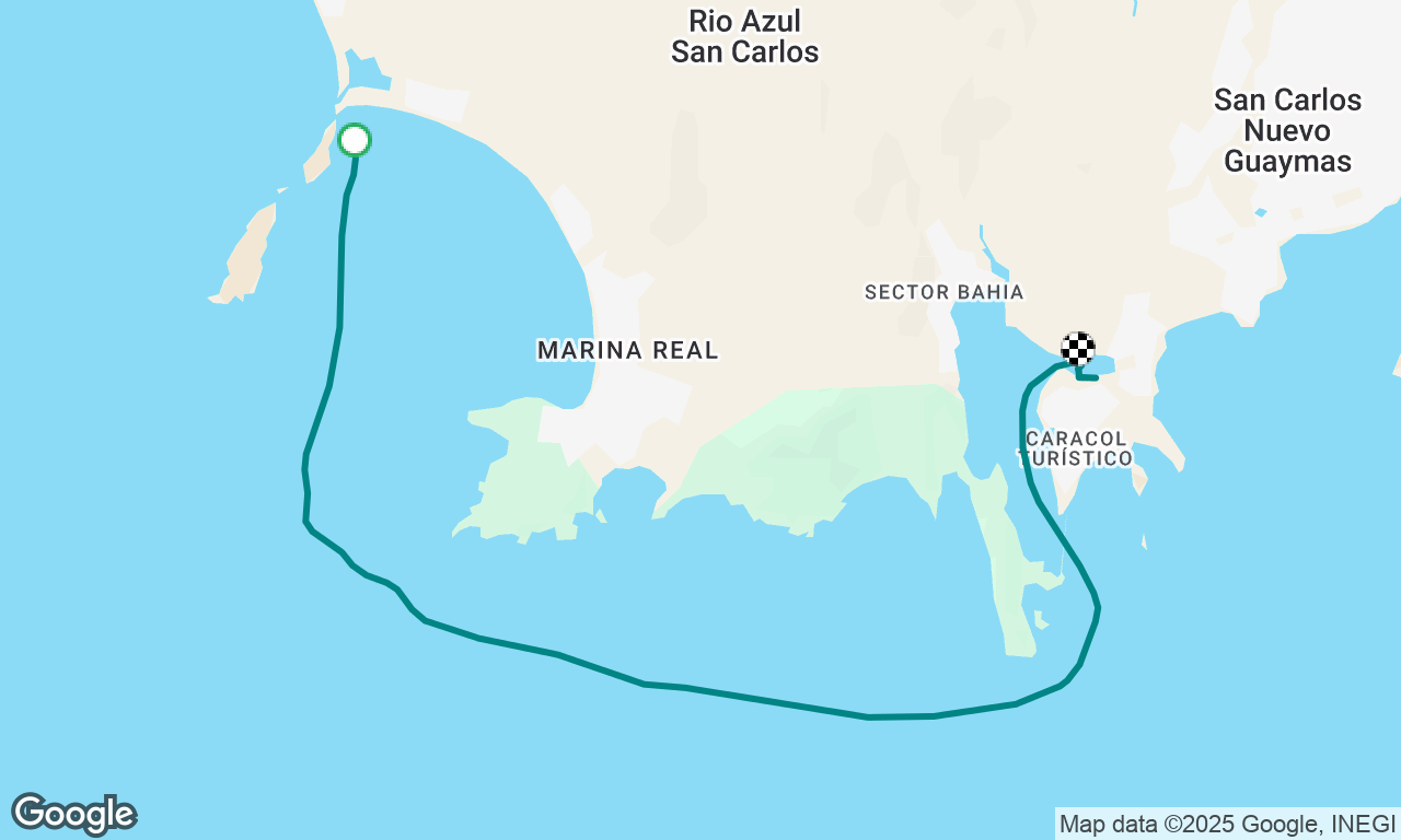 Voyage map