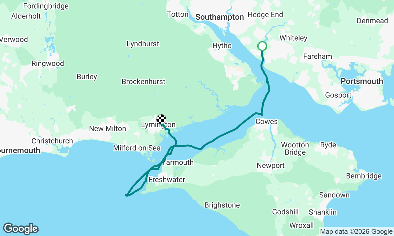 Voyage map