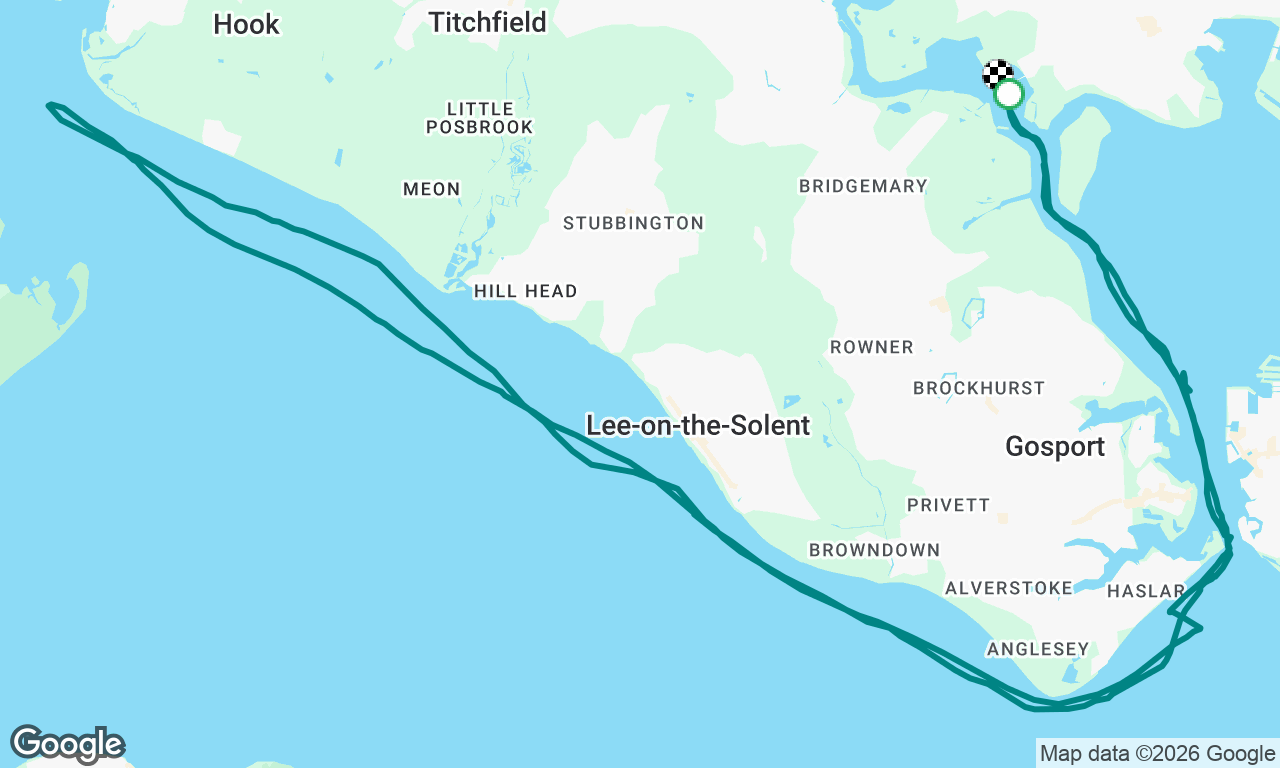 Day sail to Hamble Point 