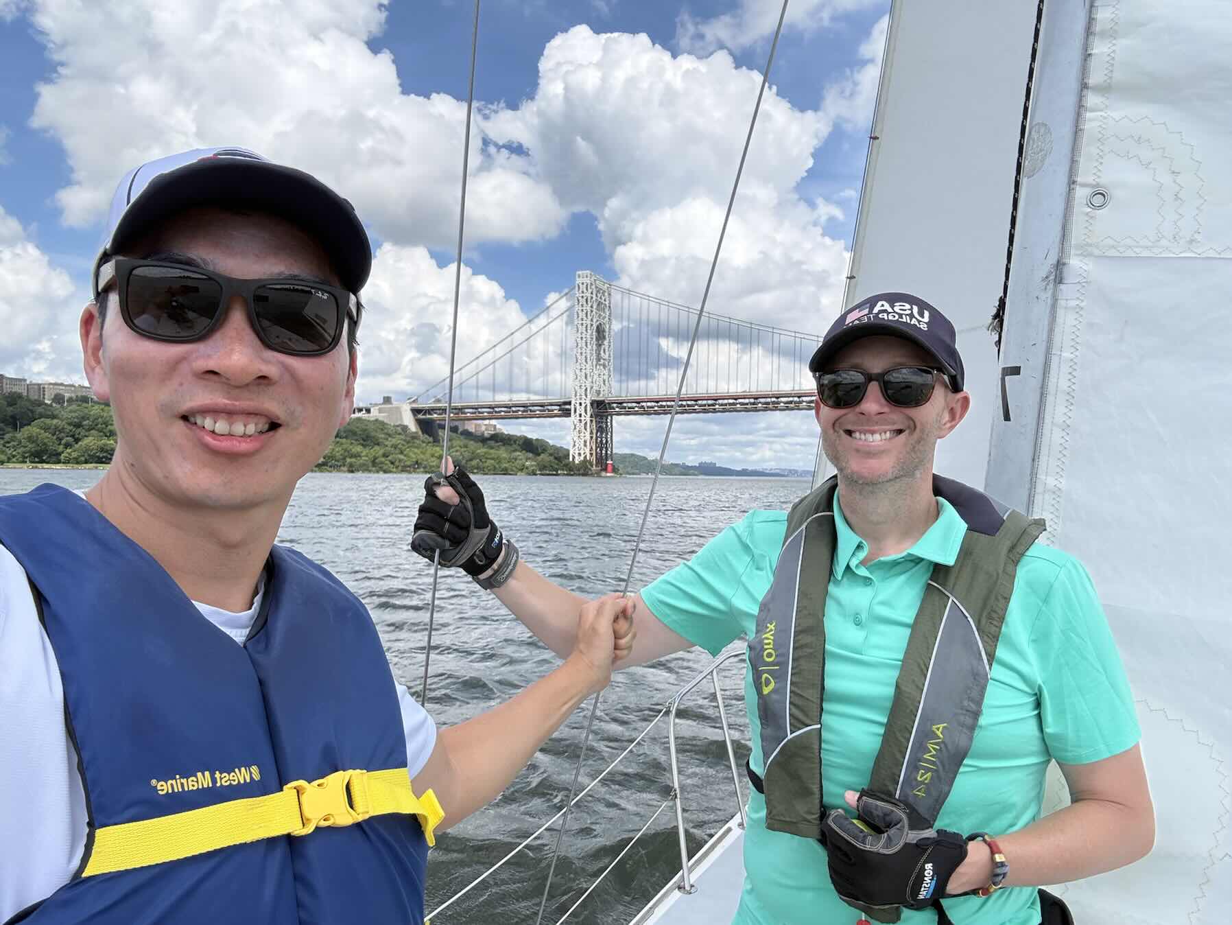 Great sail to George Washington Bridge _9D72D67B-705B-4531-9A88-0073C16A8C77