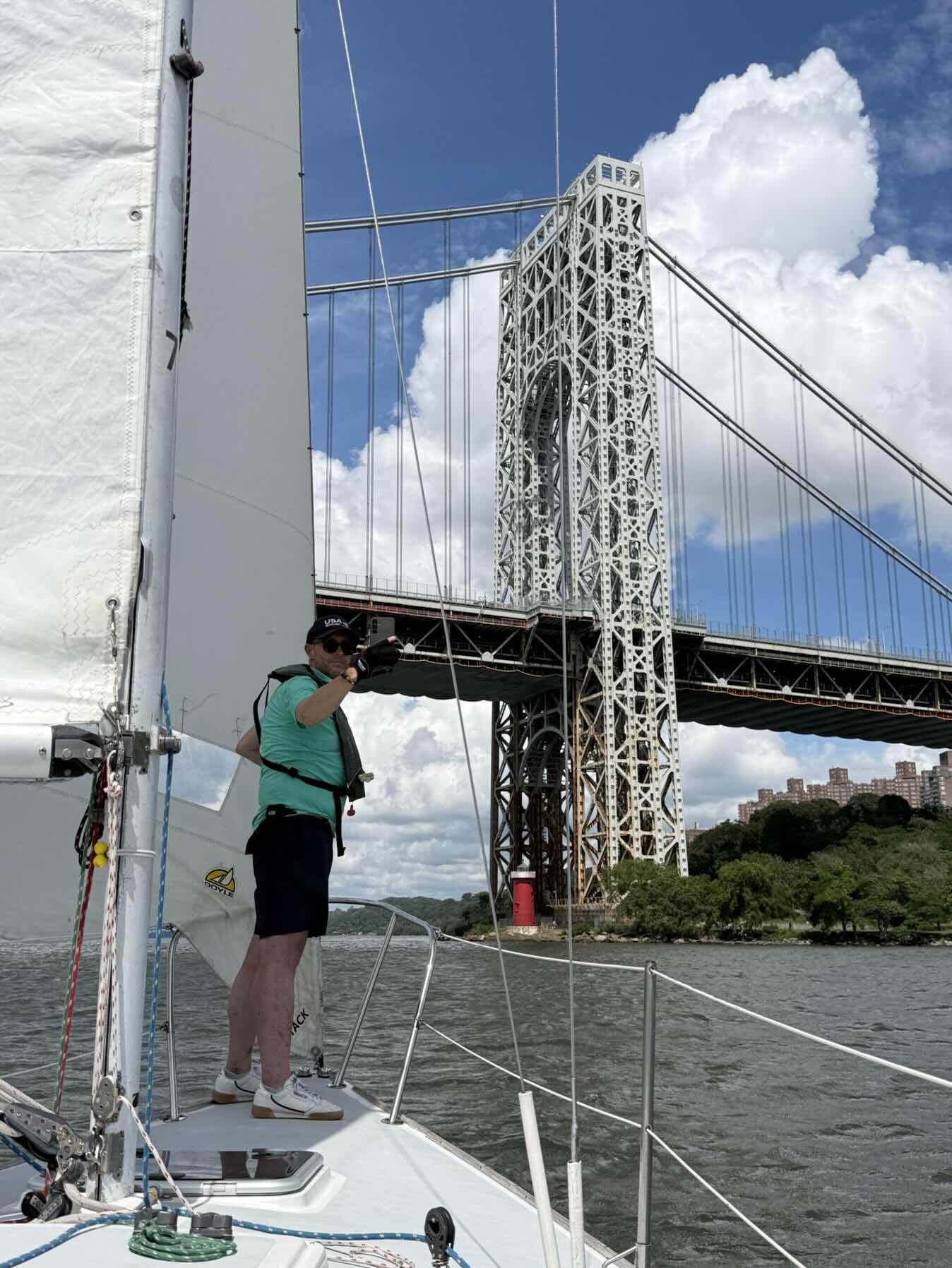 Great sail to George Washington Bridge _FF37F56F-70E4-4B31-AF9A-9DD973A32C36
