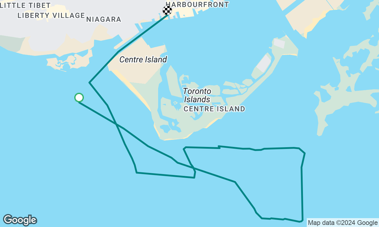 Day sail around Toronto Island