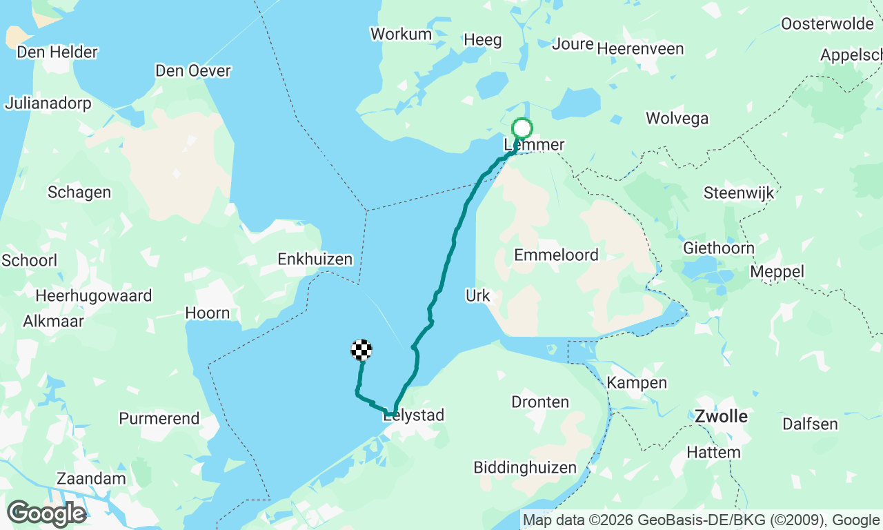 Lemmer to marker Wadden
