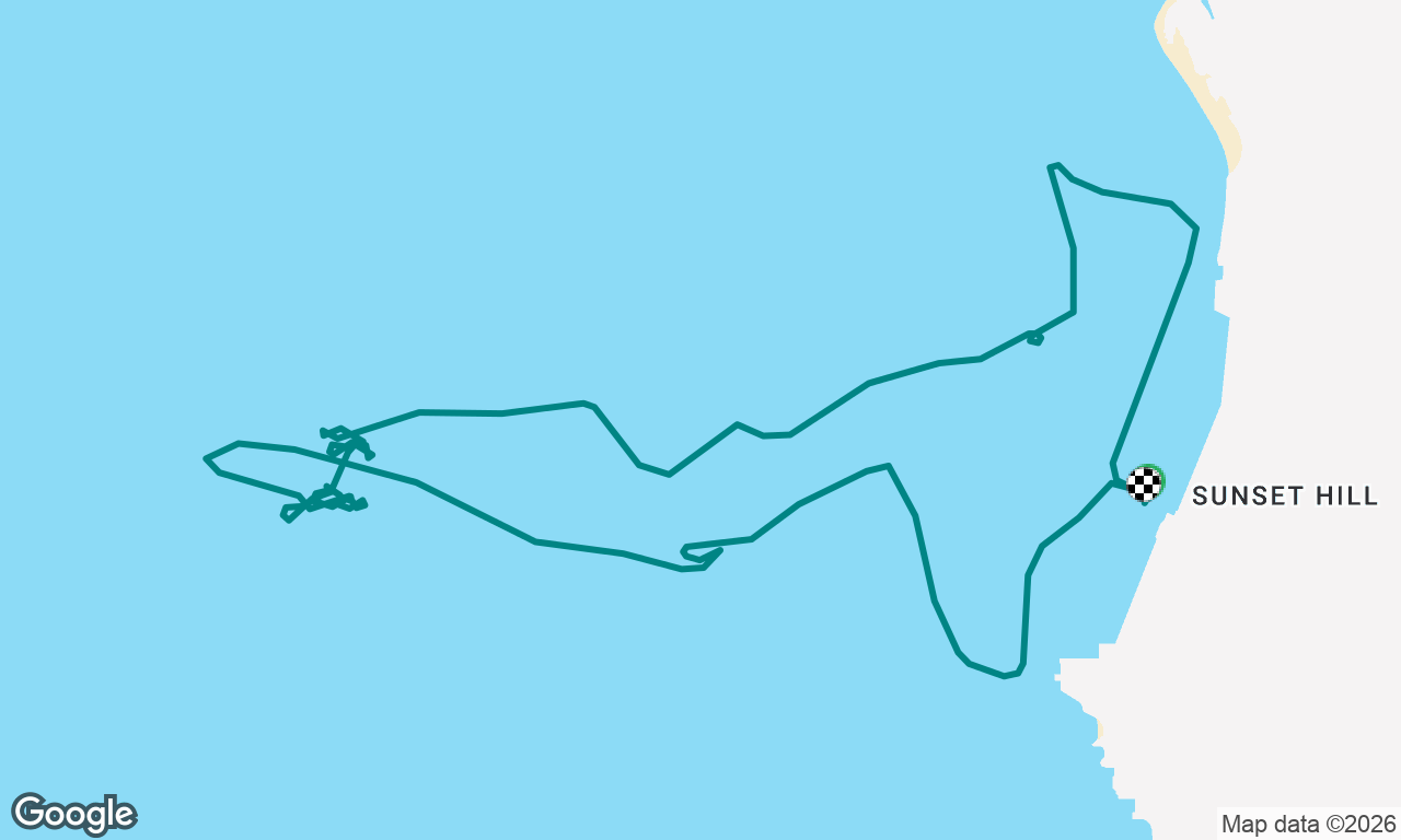 Crew overboard rescue practice 