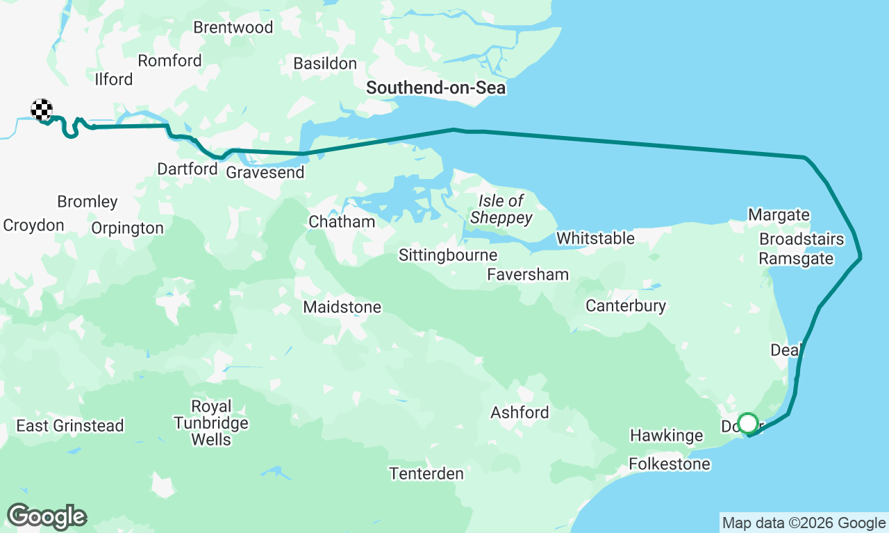 Voyage map