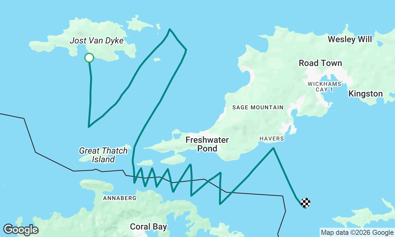 Voyage map