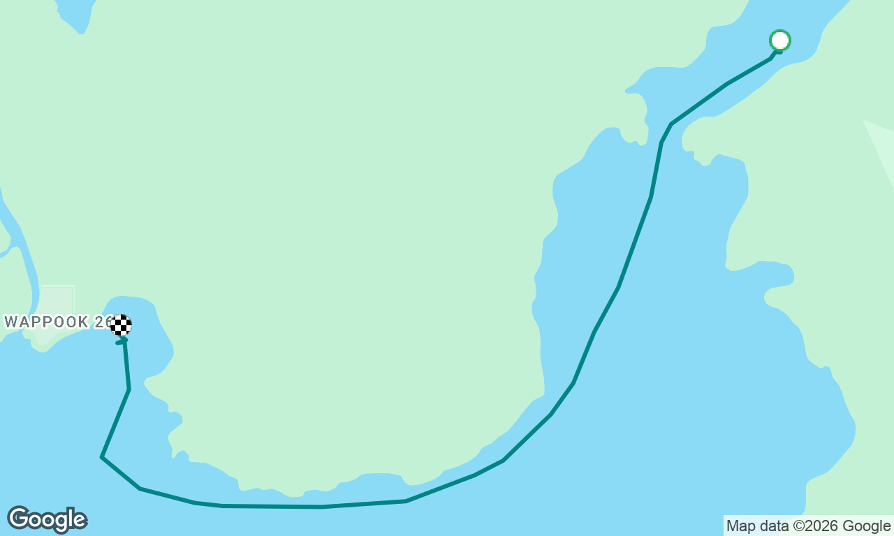 Bucchante Bay to Megan River