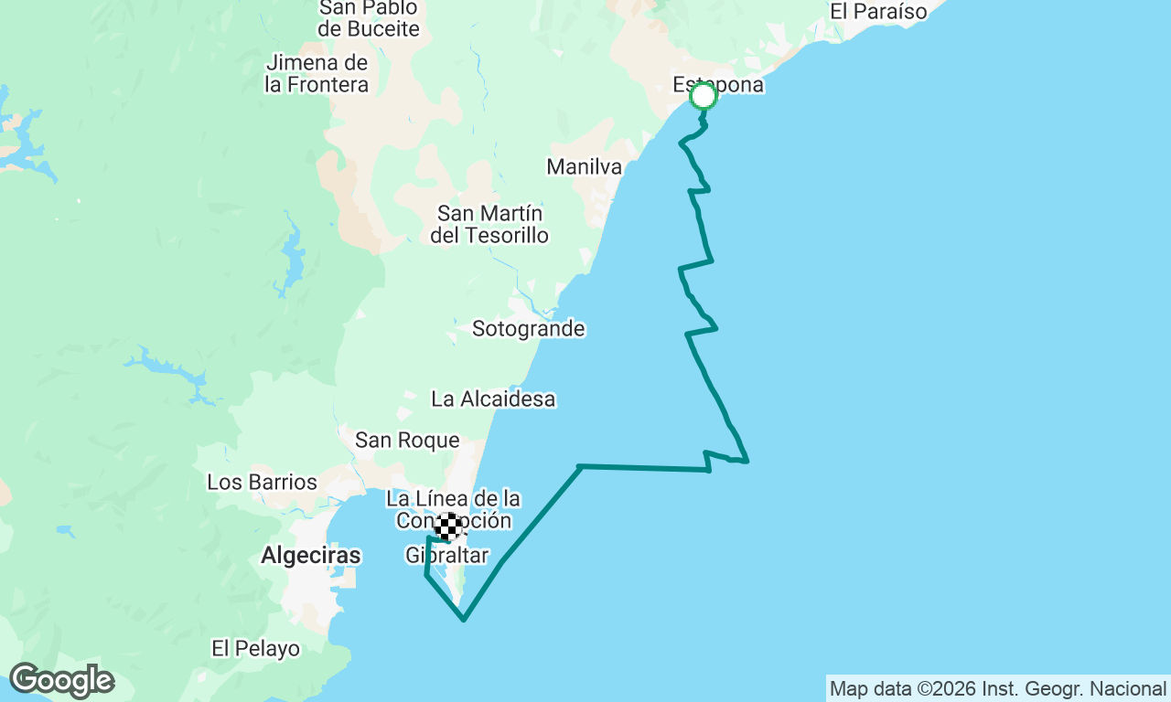 Voyage map