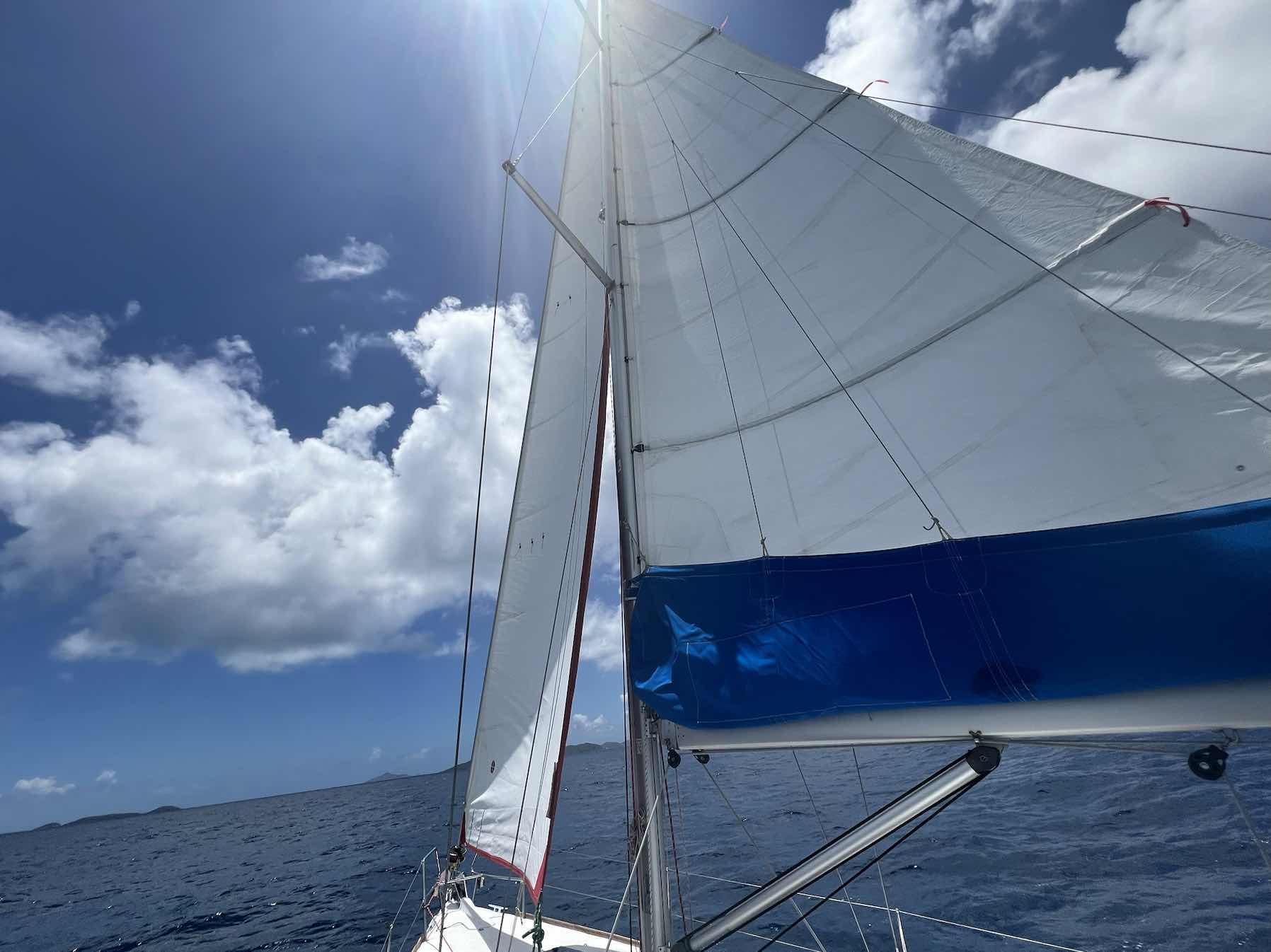 Our first squall! 🌊 ☔️ _B7CE5F65-6996-49AA-9B91-983903A1287B