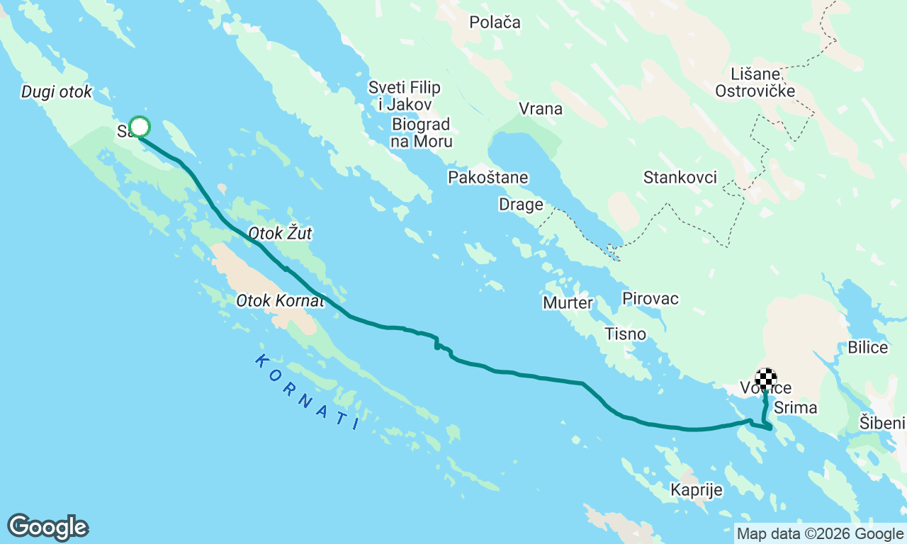 Voyage map