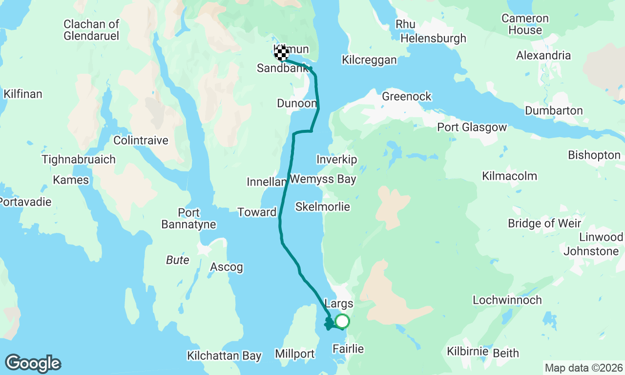 Day Skipper Scotsail Day One: Largs to Dunoon
