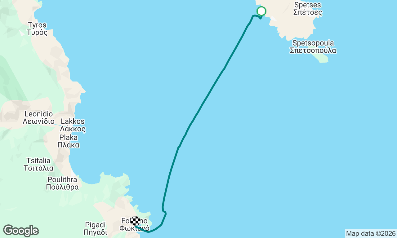 Voyage map