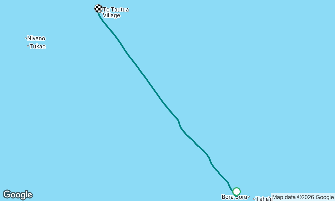 Maupiti, French Polynesia to Penrhyn, Cook Islands