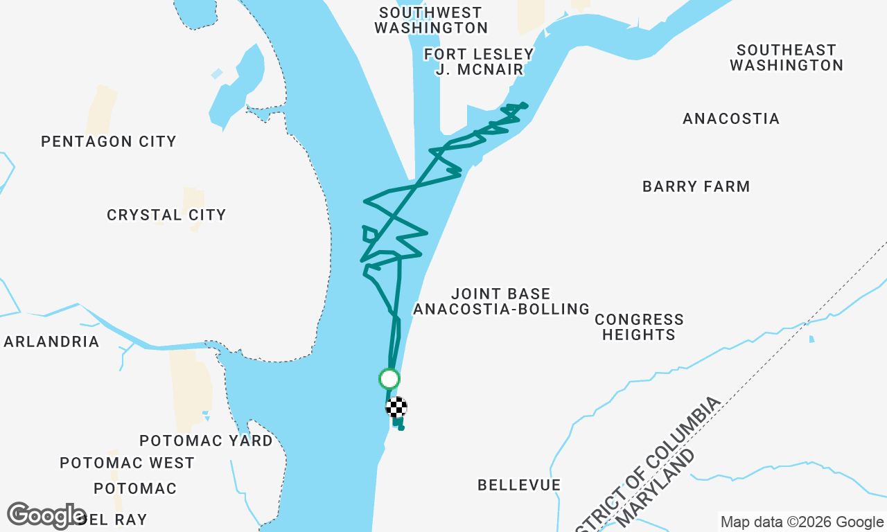 Voyage map