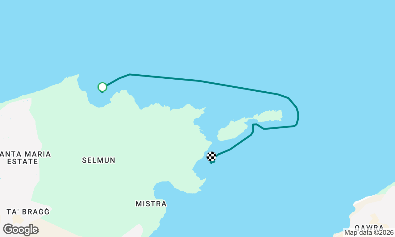 Selmun Bay to St Pauls 