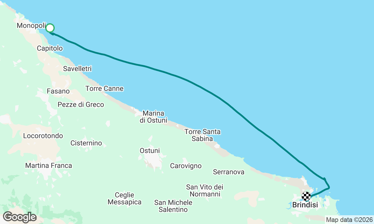 Voyage map