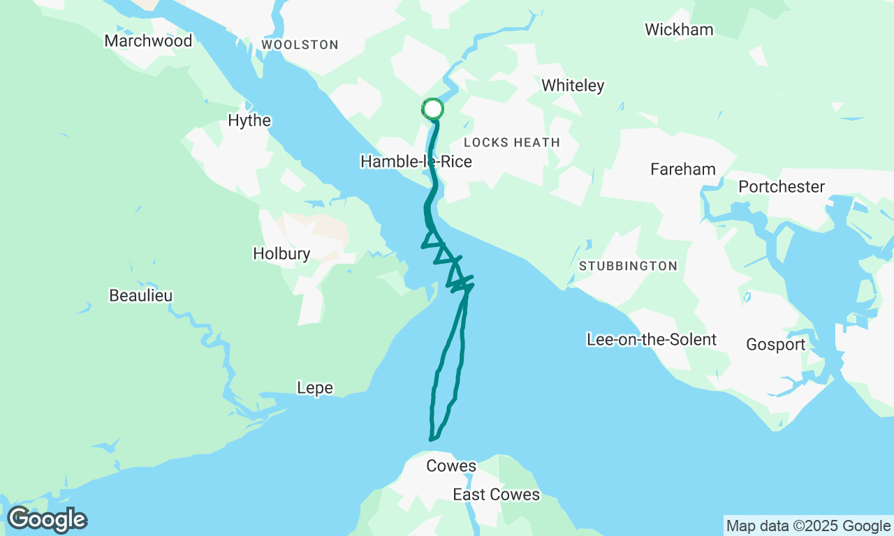Easter weekend sail