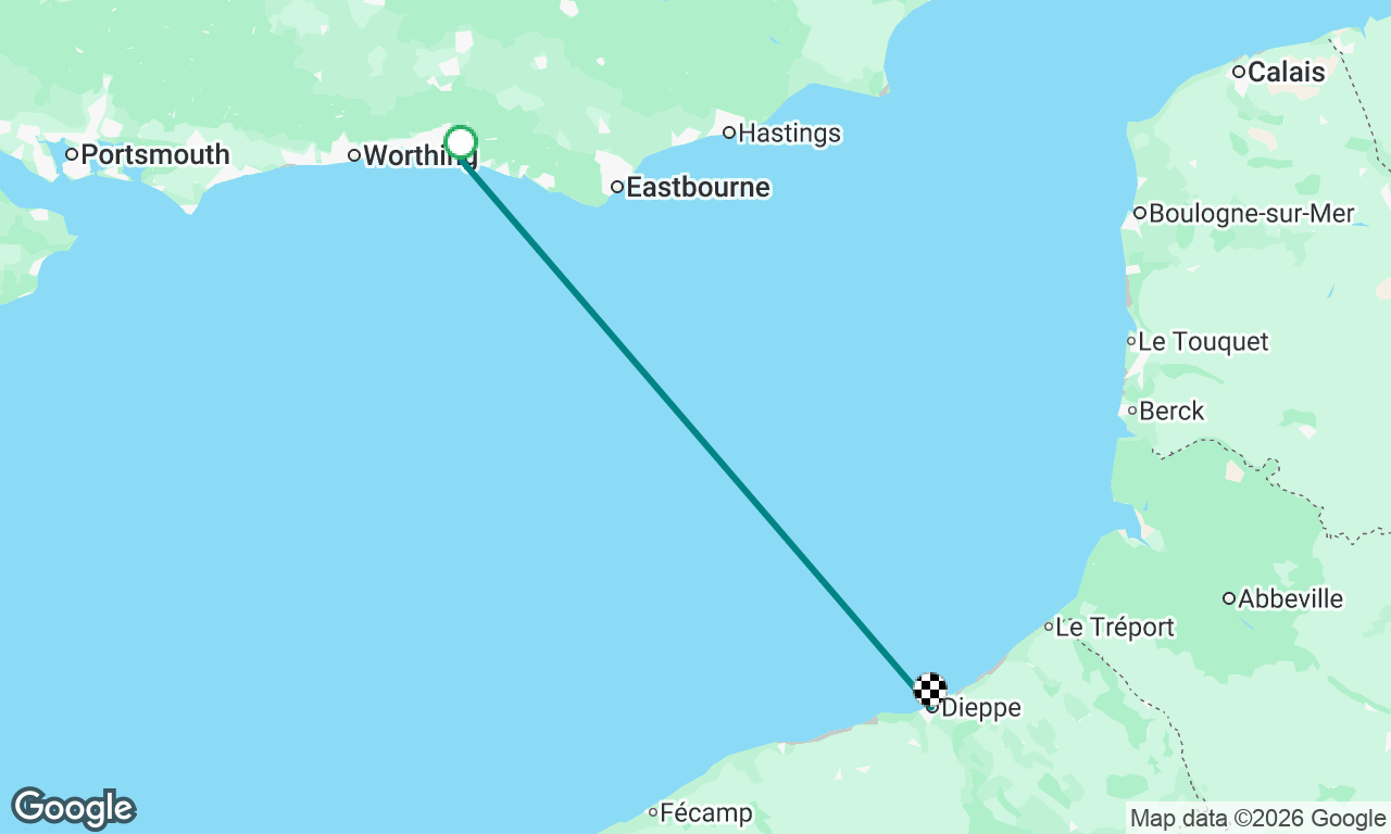 Brighton to Dieppe