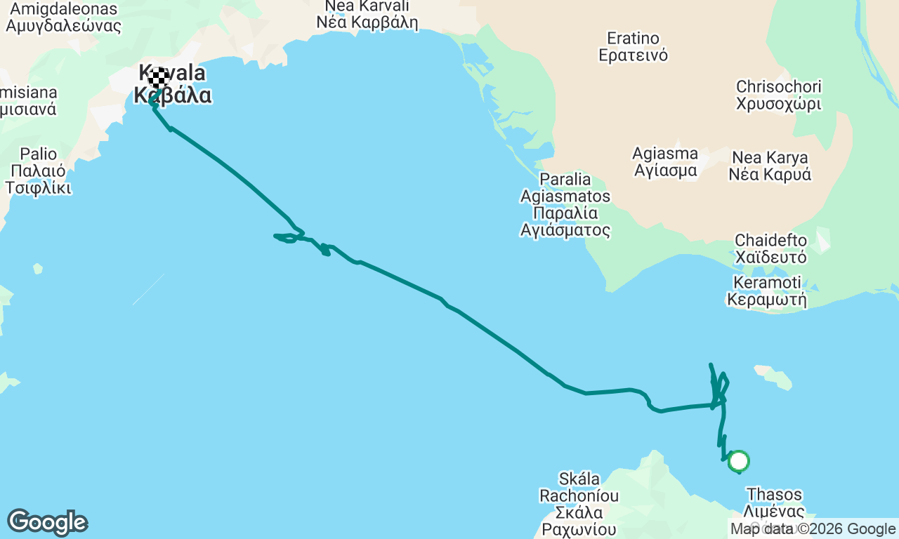 Voyage map