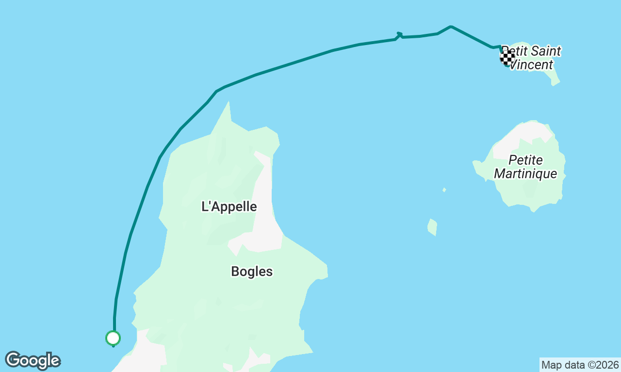 Carriacou to Petit St Vincent