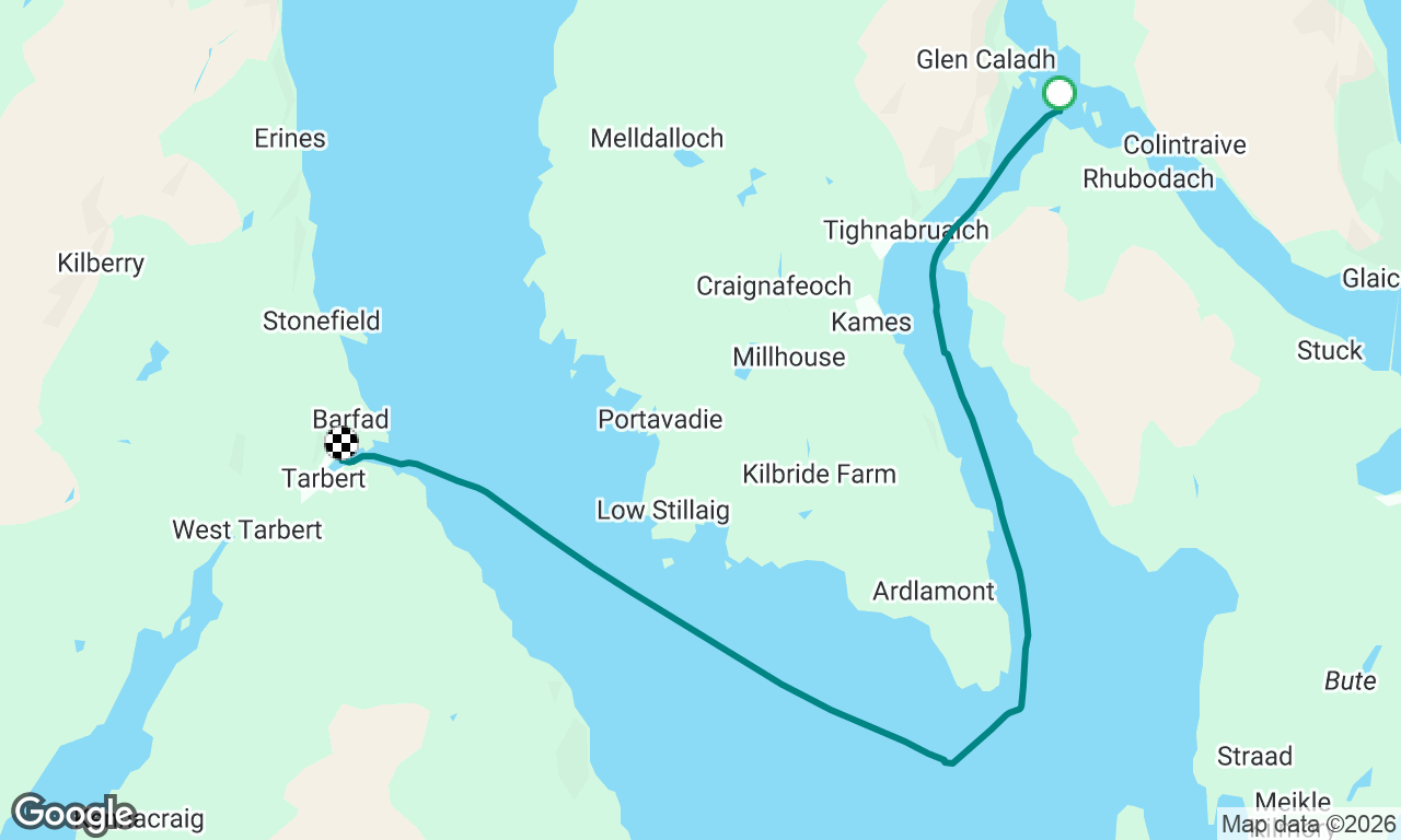 Voyage map