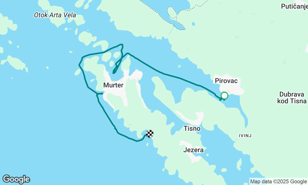 Pirovac to Murter - Day 1