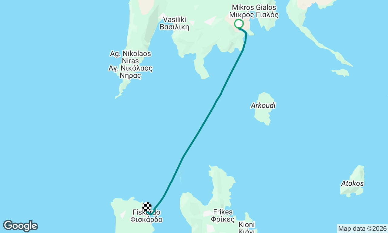 Voyage map