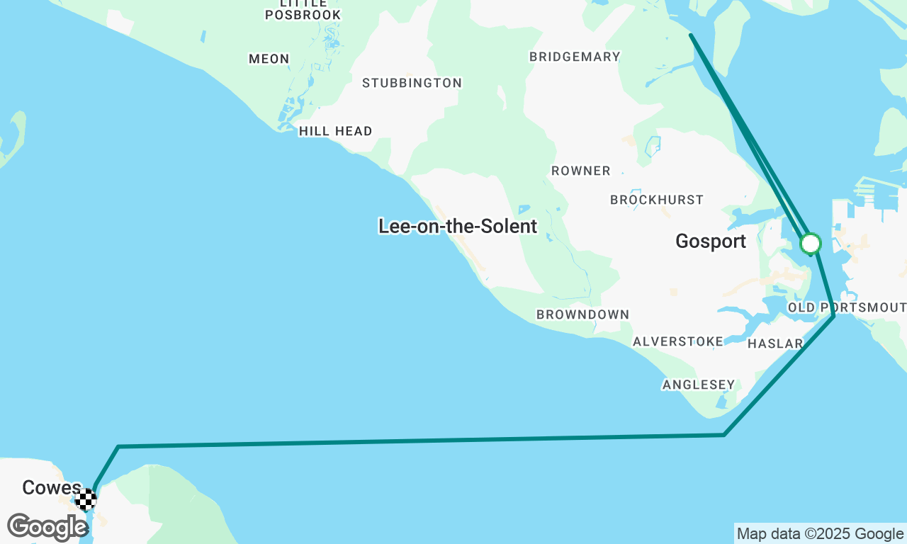 Day Skipper day 1 portsmouth to cowes