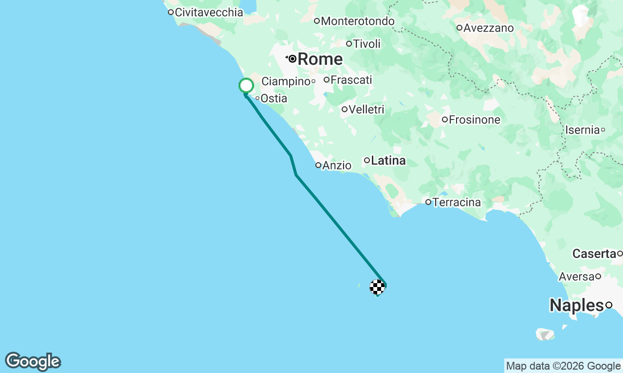 Voyage map