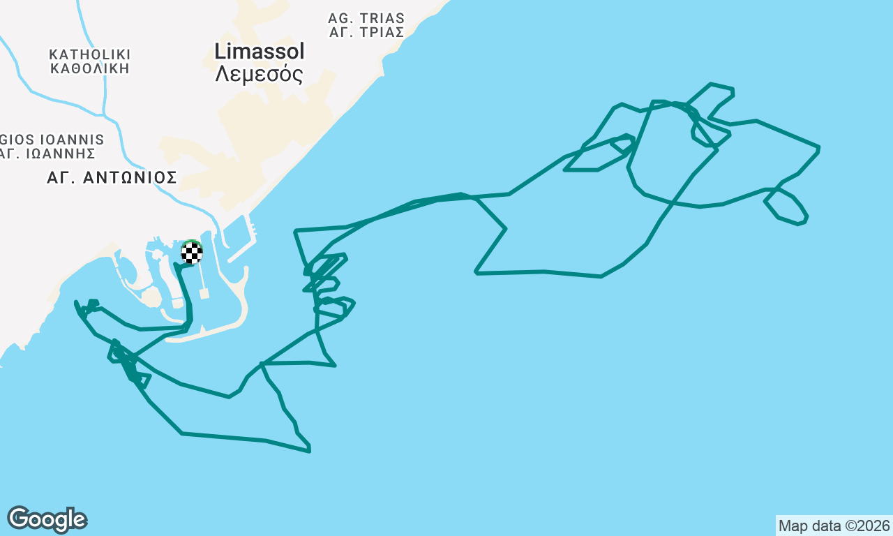 Voyage map