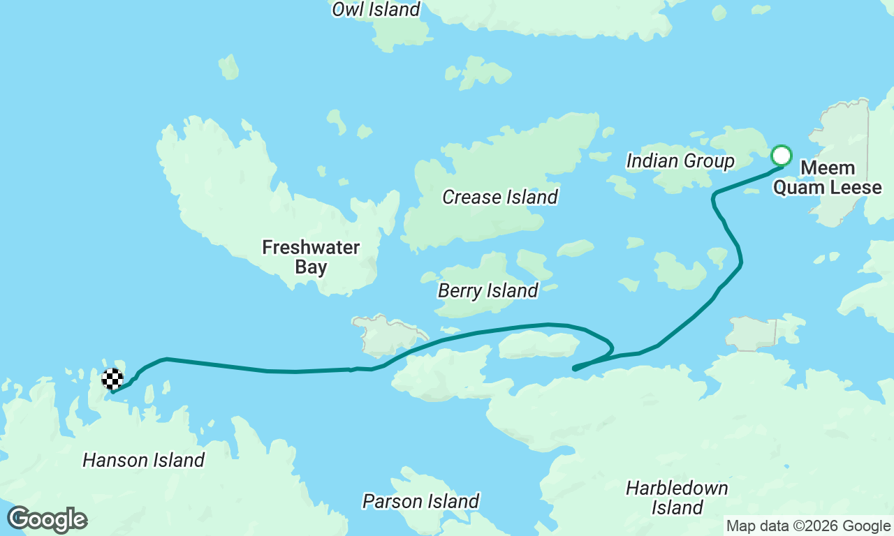 Voyage map