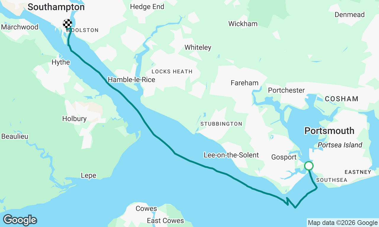 Voyage map