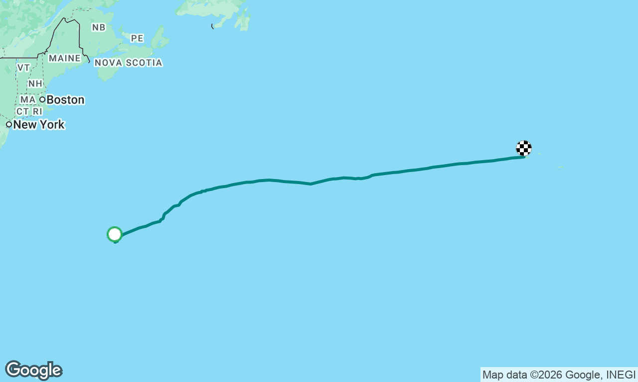 bermuda to azores