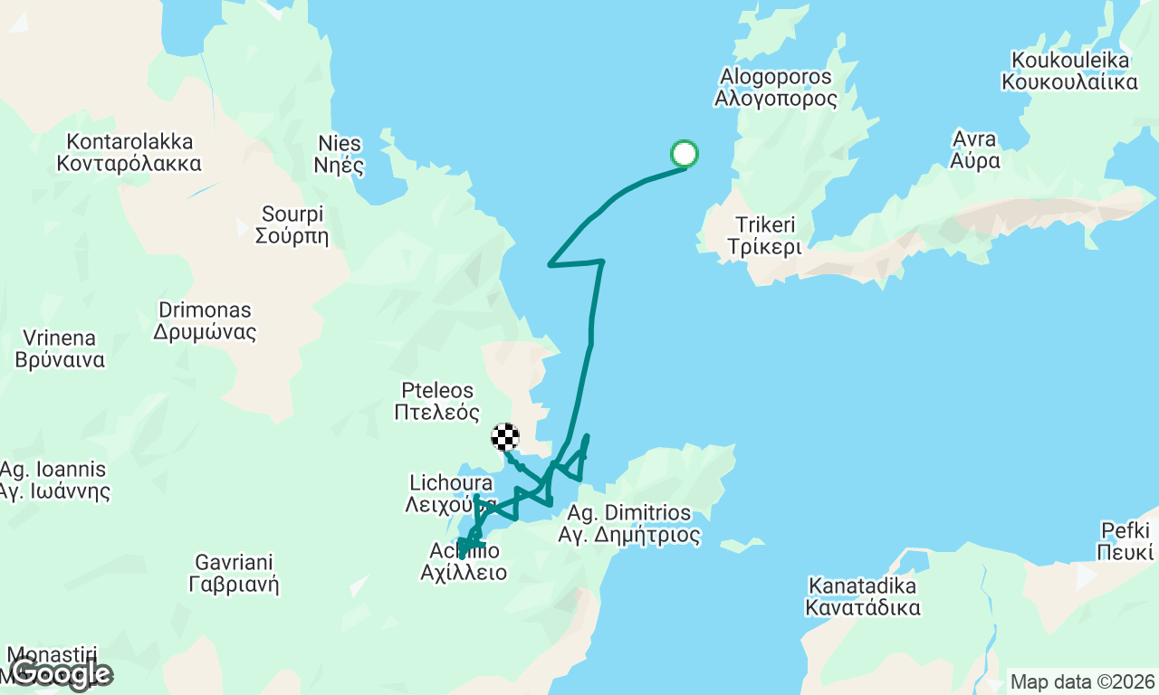 Voyage map
