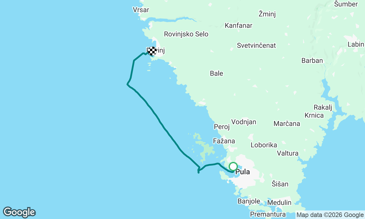 Voyage map