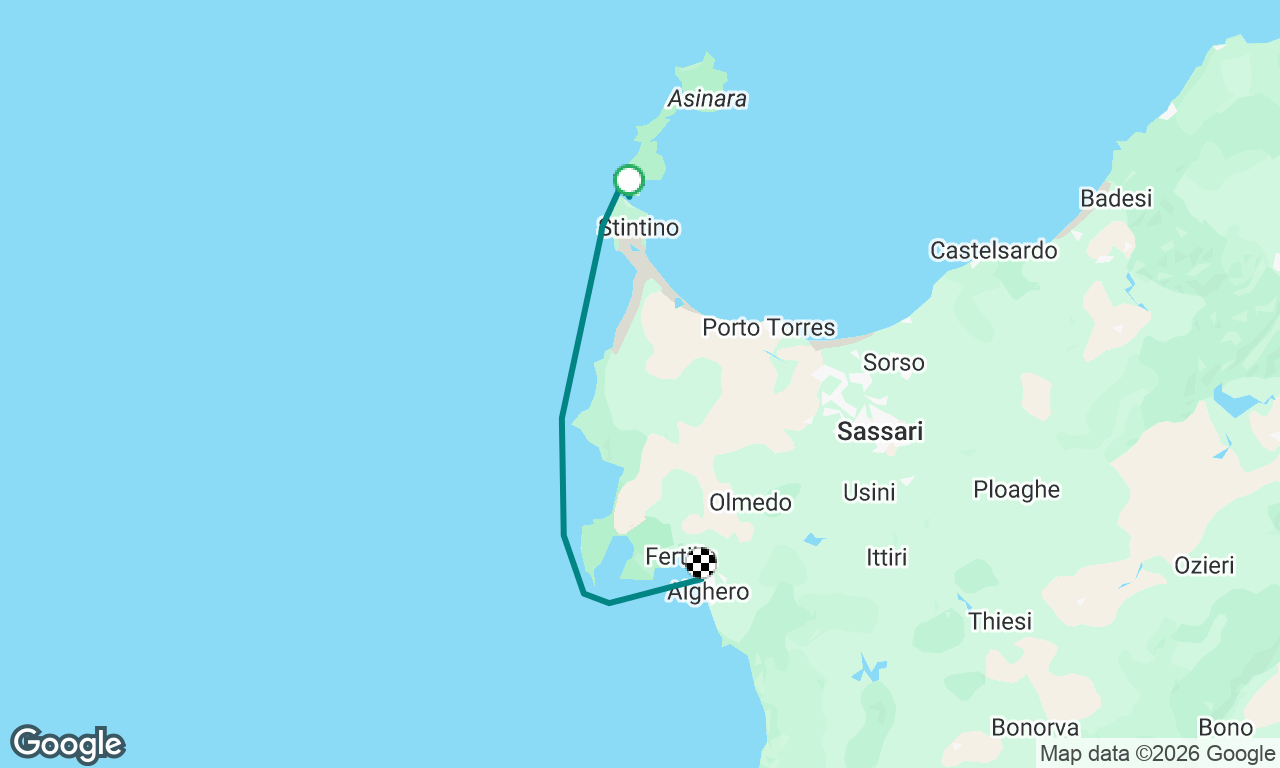 Voyage map