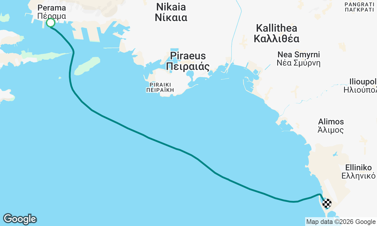 Voyage map