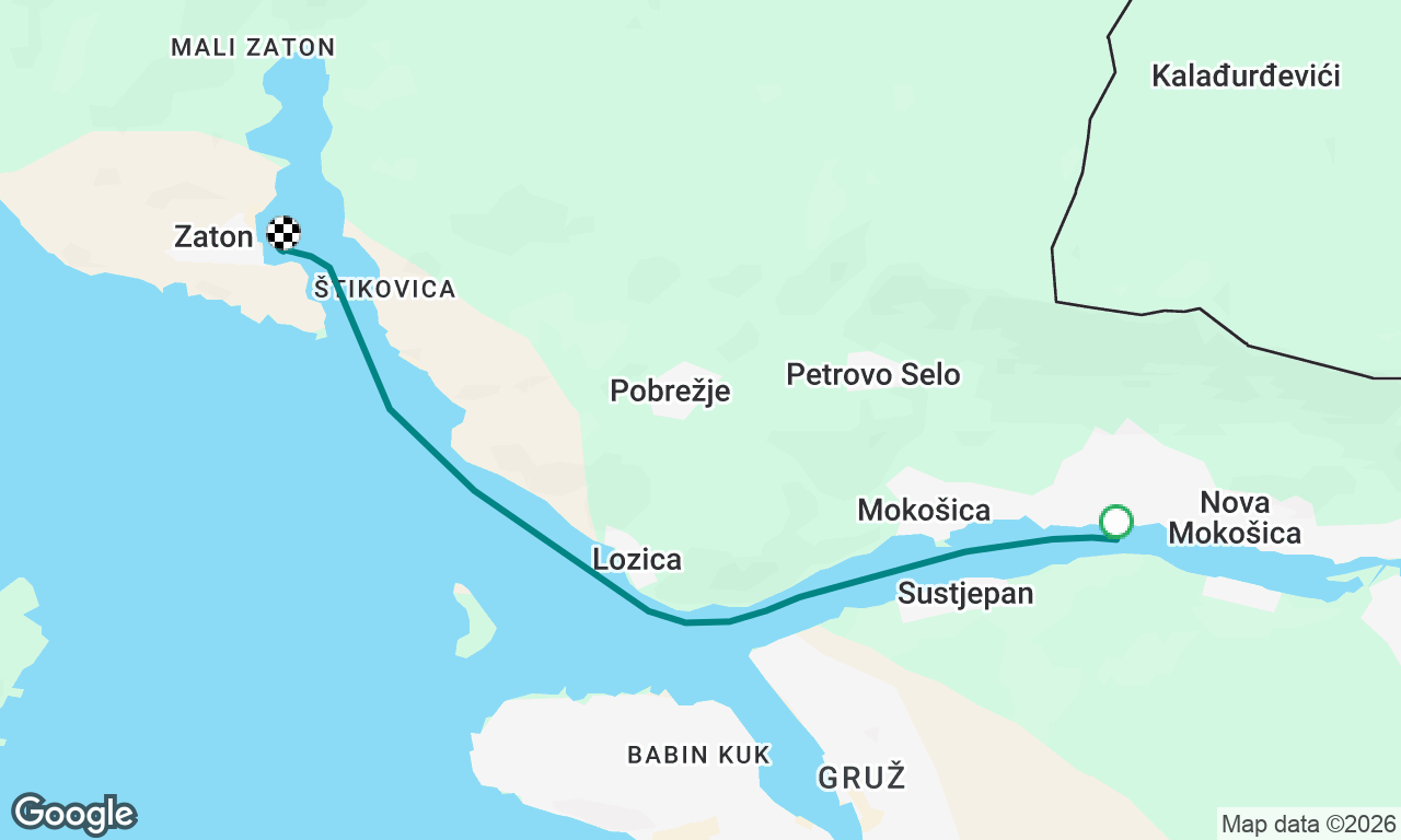 Voyage map