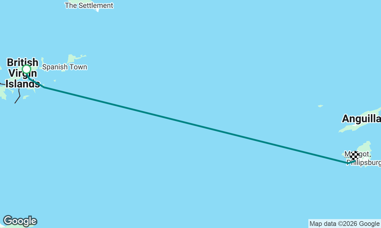 Voyage map