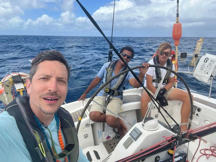 Voyage photo from Day 1 - Training Run, Around Carriacou