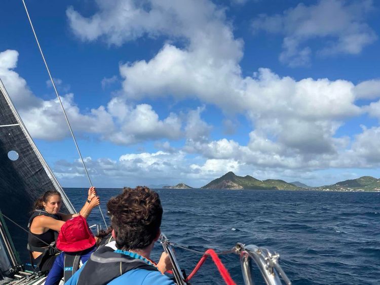 Voyage photo from Day 1 - Training Run, Around Carriacou