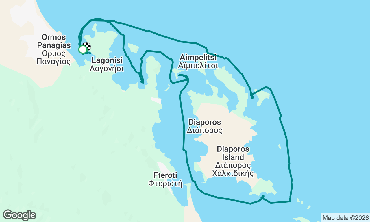 Voyage map