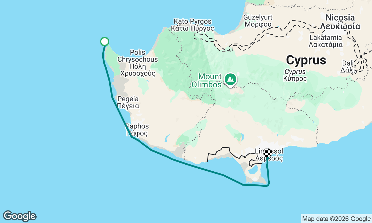 Voyage map