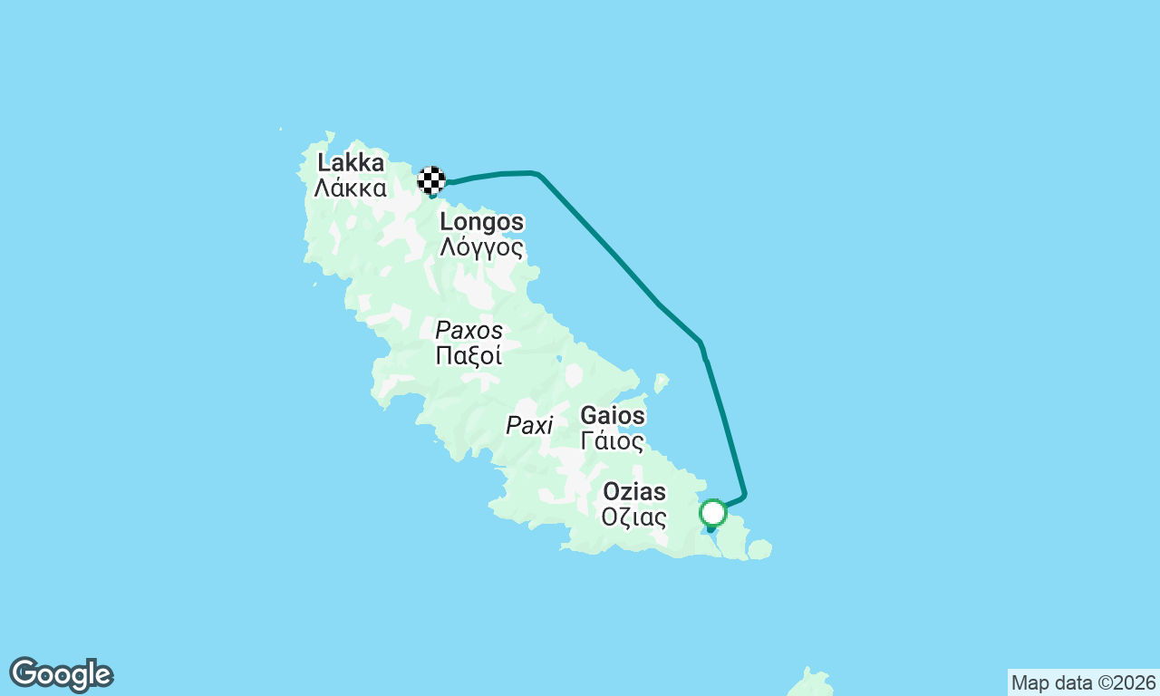 Voyage map