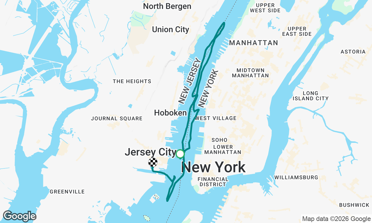 Voyage map