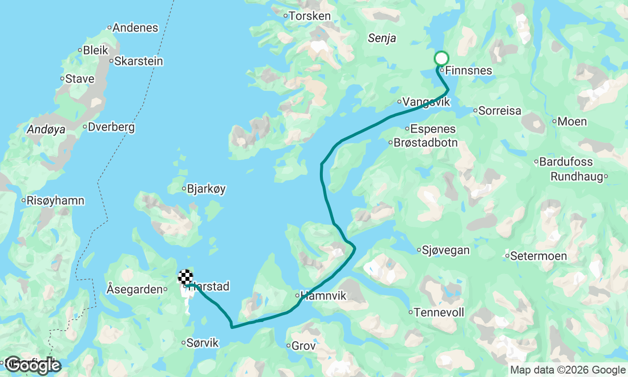 Voyage map