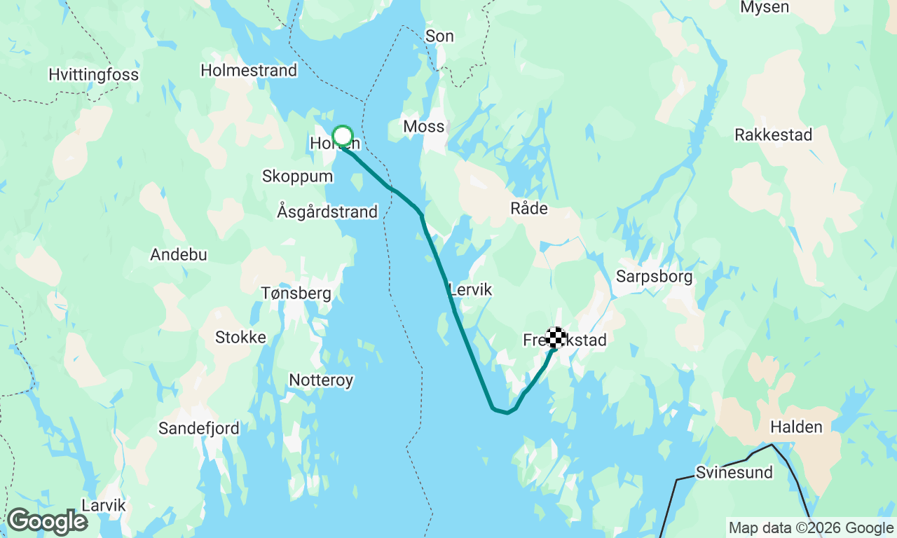 Voyage map