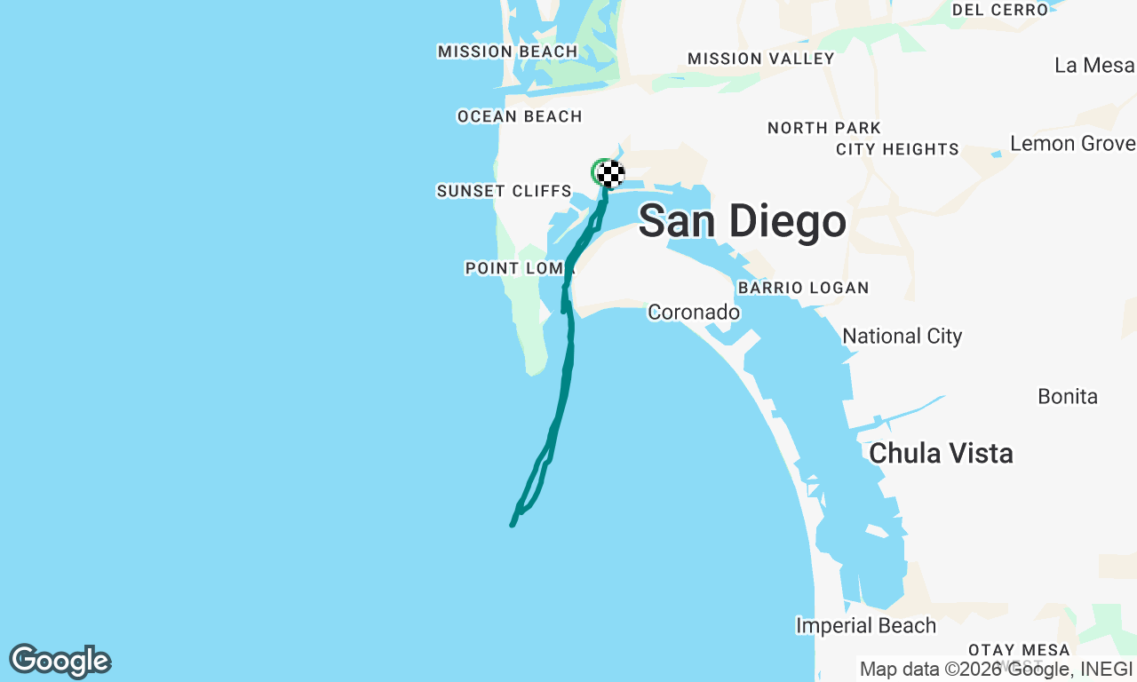 Voyage map