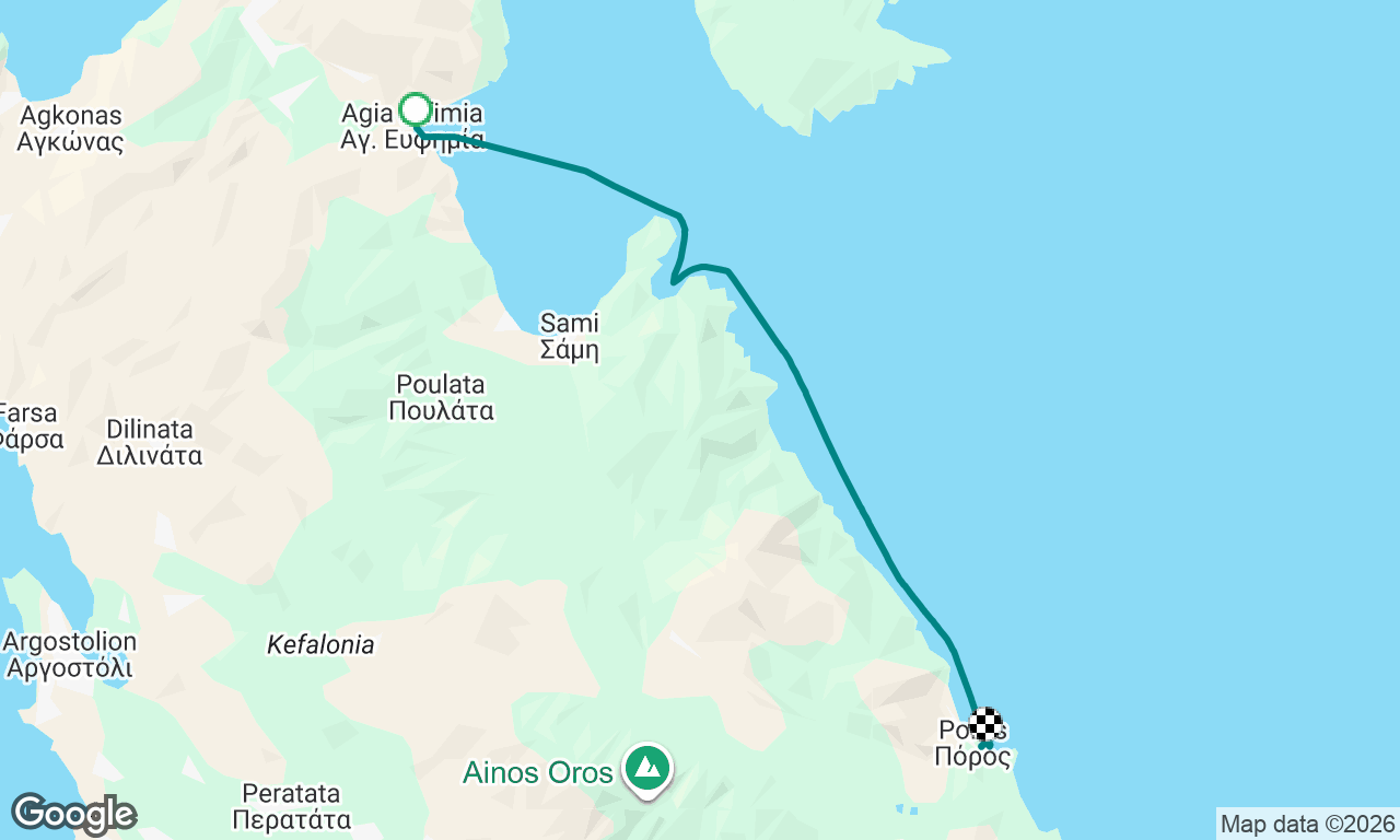 Voyage map